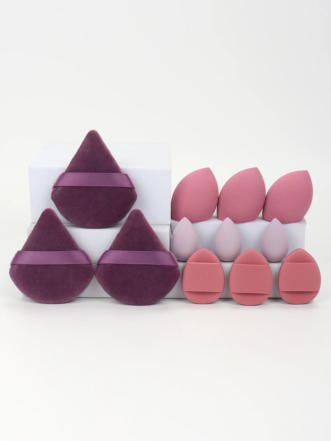 Makeup Sponge & Puff Kit  for All-Purpose (12 PCS)