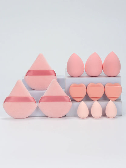 Makeup Sponge & Puff Kit  for All-Purpose (12 PCS)